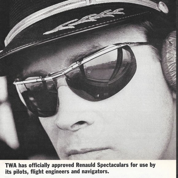 Renauld of France Orama IV Gold Frame Yellow Lens Bikini Sunglasses w/ Case NOS - Picture 13 of 16